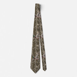 Mallard eend onderkant lands Camo jachtseizoen Stropdas