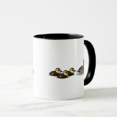 Mallard en vier eenden mok (Voorkant rechts)