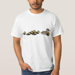 Mallard en zeven eenden t-shirt