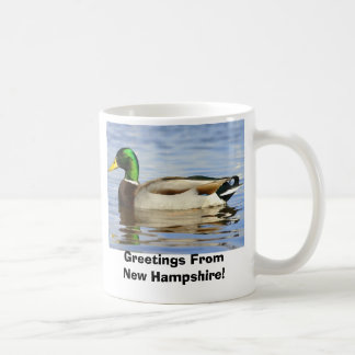 Mallard, groeten uit New Hampshire. Koffiemok