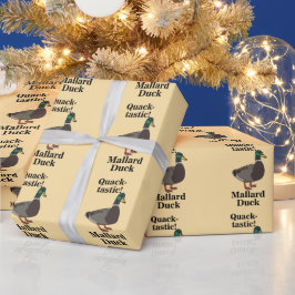 Mallard Kwak-Tastische Eend Cadeaupapier