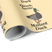 Mallard Kwak-Tastische Eend Cadeaupapier (Rol Hoek)