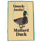 Mallard Kwak-Tastische Eend Medium Cadeauzakje (Voorkant)