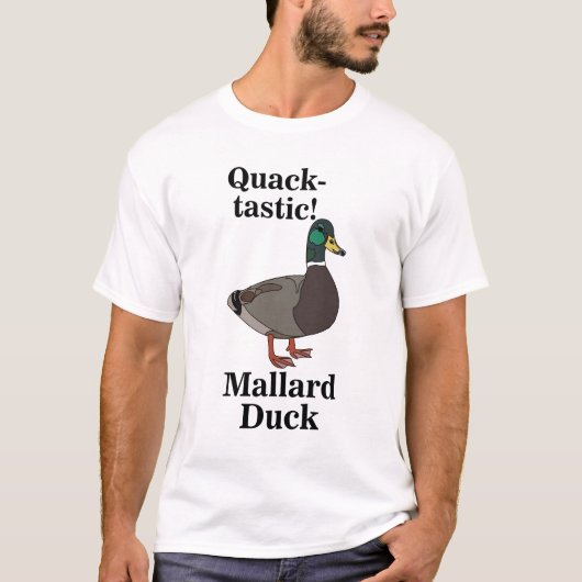 Mallard Kwak-Tastische Eend T-shirt (Voorkant)