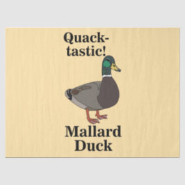 Mallard Kwak-Tastische Eend Tissuepapier