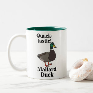 Mallard Kwak-Tastische Eend Tweekleurige Koffiemok
