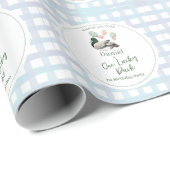 Mallard Lucky Duck 1e verjaardag Cadeaupapier (Rol Hoek)