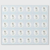 Mallard Lucky Duck 1st Birthday  Cadeaupapier (Vlak)