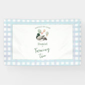 Mallard Lucky Duck Any Age Birthday Spandoek (Horizontaal)