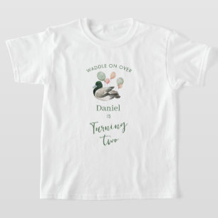 Mallard Lucky Duck Verjaardag voor elke leeftijd  T-shirt