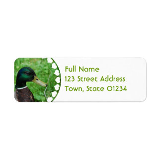 Mallard Mailing Label