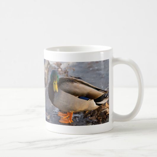 Mallard op Ice Coffee-Mok Koffiemok (Rechts)