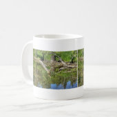 Mallard op Pond Koffiemok (Voorkant links)