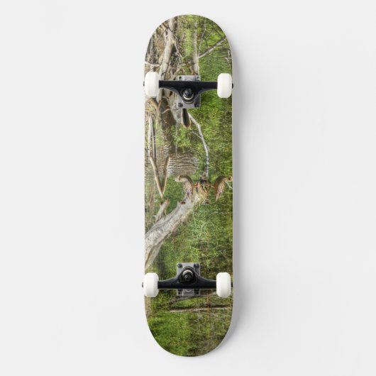 Mallard op Pond Skateboard (Voorkant)