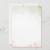 Mallard or bows Gender reveal Kaart (Achterkant)