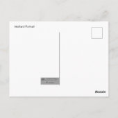 Mallard Portrait Briefkaart (Achterkant)