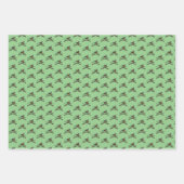 Mallard Shotgun Duck Hunting Pattern Green Inpakpapier Vel (Voorkant 3)