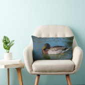 Mallard Swimming Kussen (Stoel)