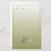 Mallard woerdener op maat gemaakte briefpapier (Voorkant / Achterkant)