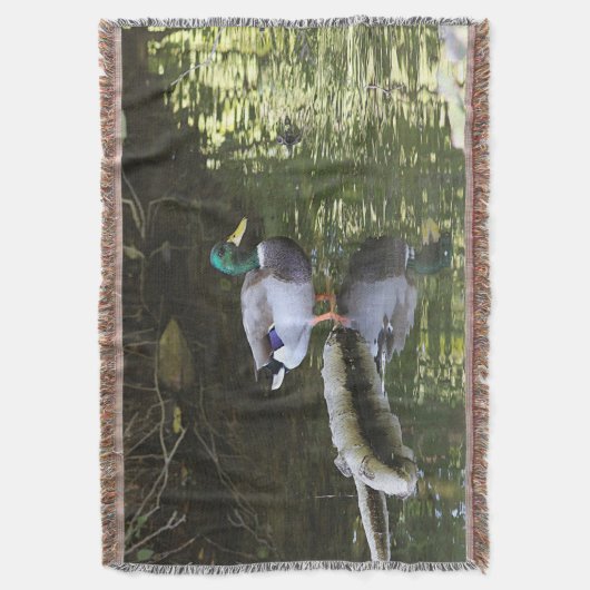 Mallardeeend Deken (Voorkant Verticaal)