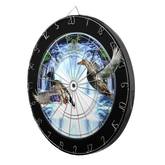 Mallardeenden Dartbord (Voorkant Rechts)