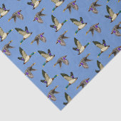 Mallardeenden Tissuepapier (Detail)