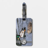 Mallards Bagagelabel (Achterkant verticaal)
