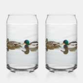 Mallards Blikvorm Glas (Achterkant)