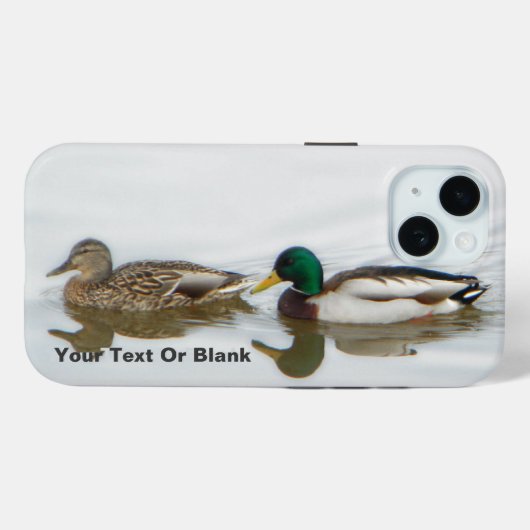 Mallards Case-Mate iPhone Case (Achterkant (horizontaal))