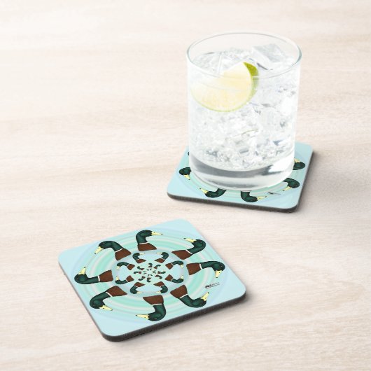 Mallards Galore. Drankjes Onderzetter (Rechterzijde)