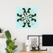 Mallards Galore. Poster (Thuiskantoor)