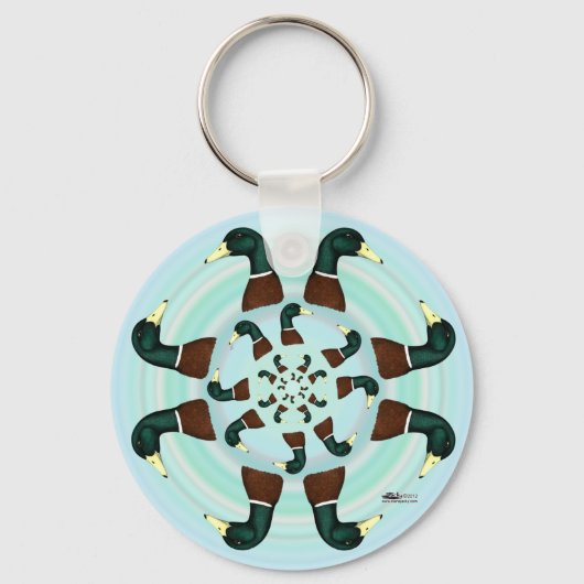 Mallards Galore. Sleutelhanger (Voorkant)