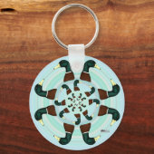 Mallards Galore. Sleutelhanger (Voorkant)