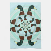 Mallards Galore. Theedoek (Verticaal)