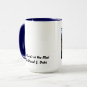 Mallards in de mist mok (Voorkant links)