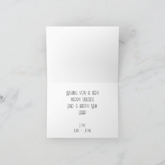 Mallards nabij een met sneeuw bedekte Lotus (1925 Feestdagen Kaart (Binnen)