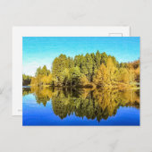 Mallards Pike Lake Briefkaart (Voorkant / Achterkant)