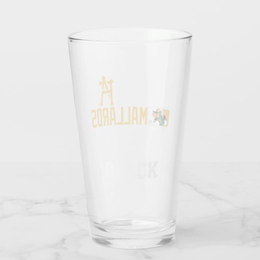 Mallards Pint Glass Glas (Achterkant)