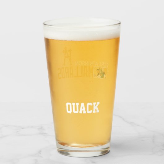 Mallards Pint Glass Glas (Achterkant gevuld)