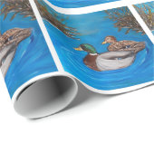 Mallards.png Cadeaupapier (Rol Hoek)