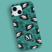 Mallards Zwemmen in het waterpatroon Case-Mate iPhone Case