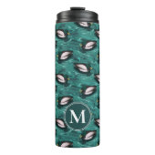 Mallards Zwemmen in het waterpatroon Thermosbeker (Voorkant)