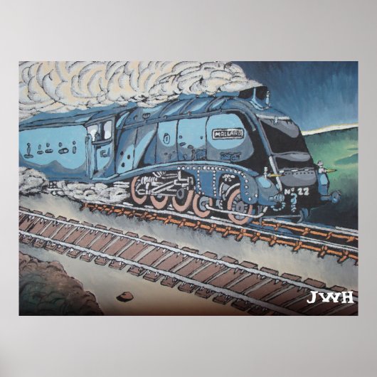 Mallardtrein Poster (Voorkant)