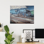 Mallardtrein Poster (Thuiskantoor)