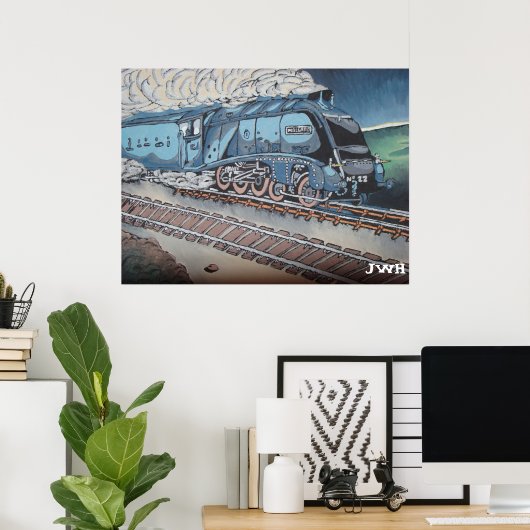 Mallardtrein Poster (Thuiskantoor)