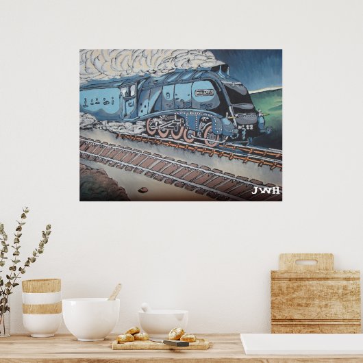 Mallardtrein Poster (Keuken)