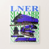 Mallardtrein, recordbreker legpuzzel (Verticaal)