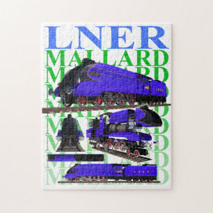 Mallardtrein, recordbreker legpuzzel