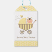 Malle Bijwagen Baby Shower Labels Cadeaulabel (Voorkant)