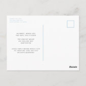 Malle Gans Verjaardagsfeestje op het Platteland Briefkaart (Achterkant)